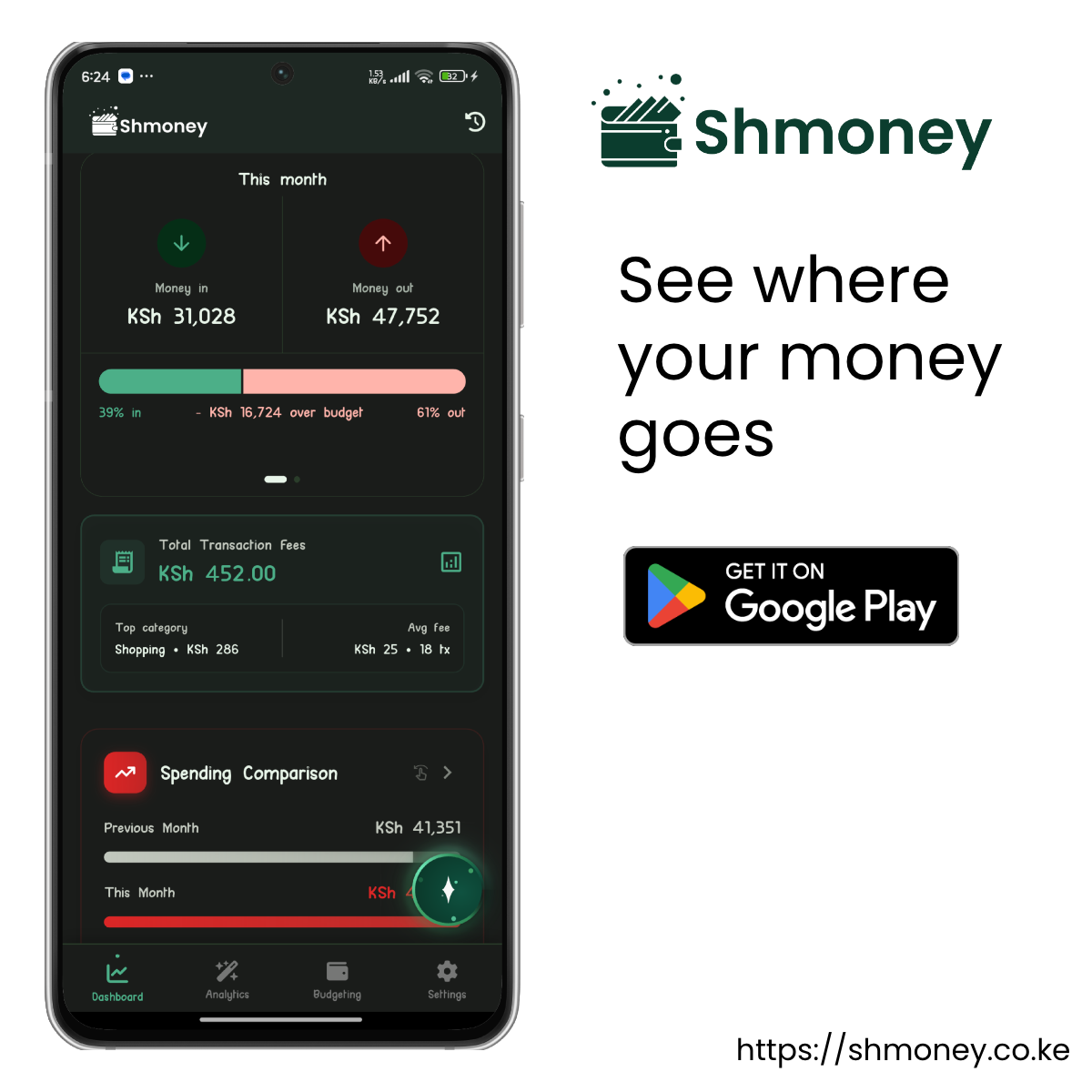 Shmoney – Mobile Money Tracker